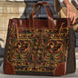 Phoenix "Amber" Artisan Leather Bag in Desert