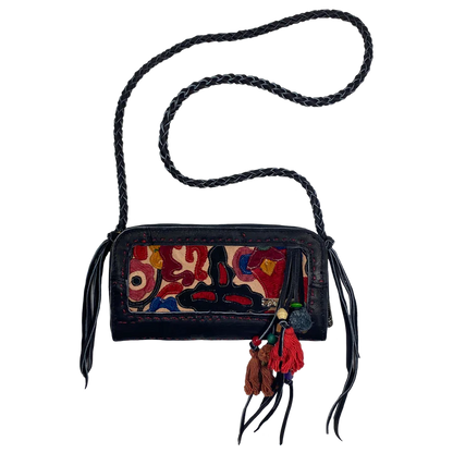 Brooklyn "Preston" Leather Wristlet Bag