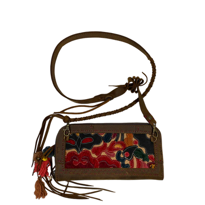 Brooklyn "Preston" Leather Wristlet Bag