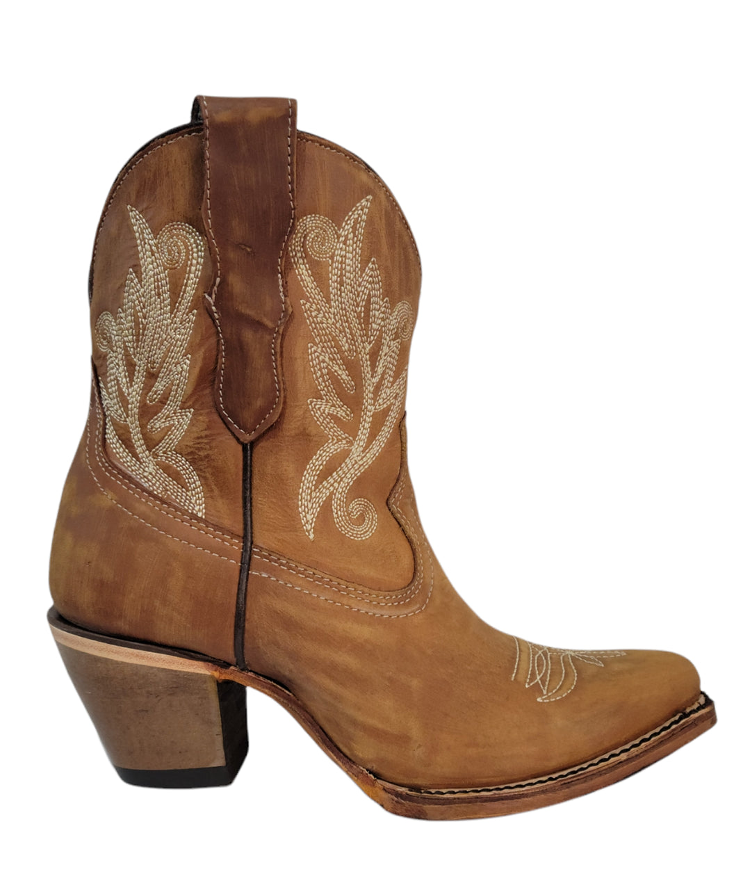 Corral LD Golden Embroidery Ankle Boot