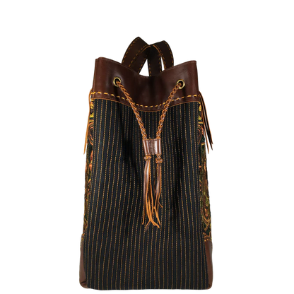 Phoenix "Amber" Artisan Leather Bag in Desert