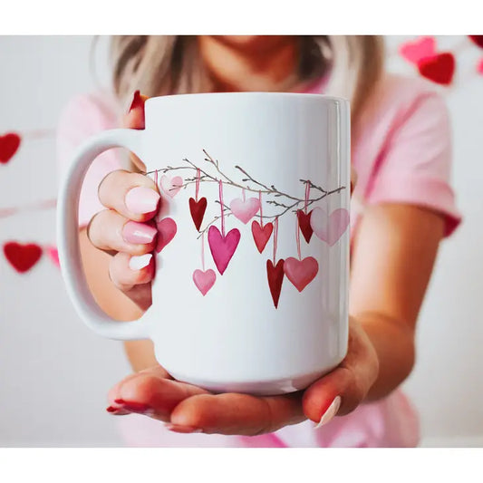 Hearts on a Branch Mug