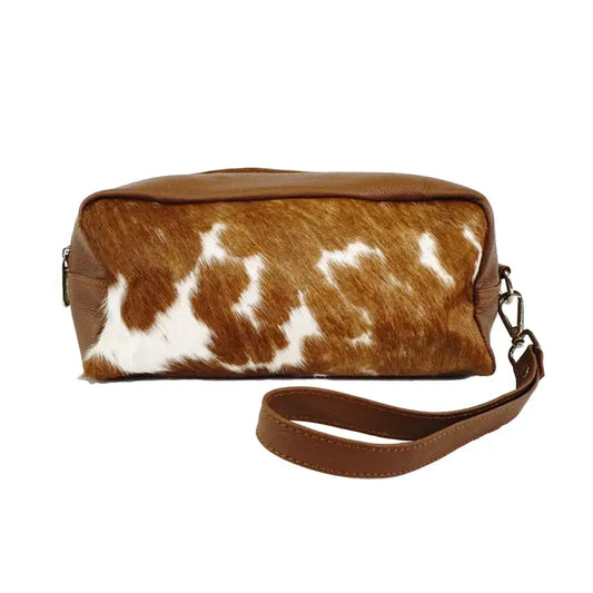 Cosmetic Cowhide Bag