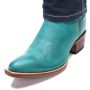 Justin Whitley Turquoise Cowboy Boots