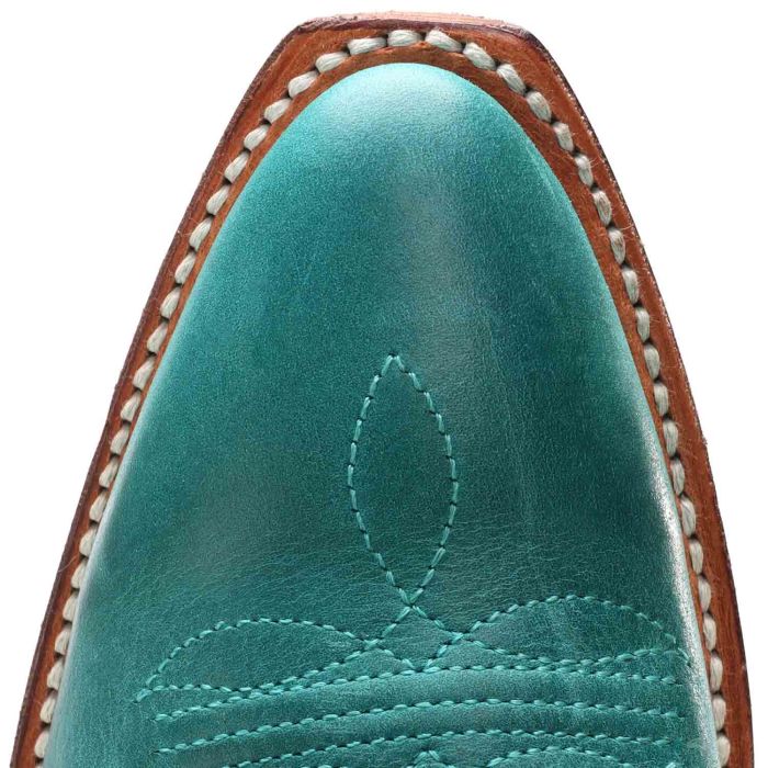 Justin Whitley Turquoise Cowboy Boots